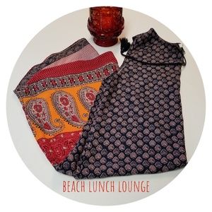 beach*lunch*lounge Dress Indigo Saffi Bohemian S